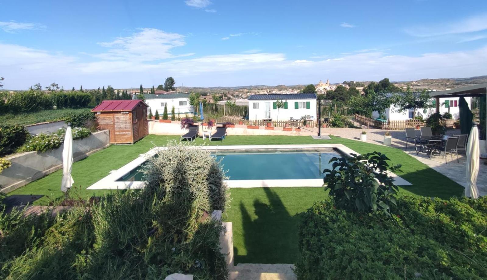 Finca Los Pedrenales Villa Castelserás Eksteriør billede